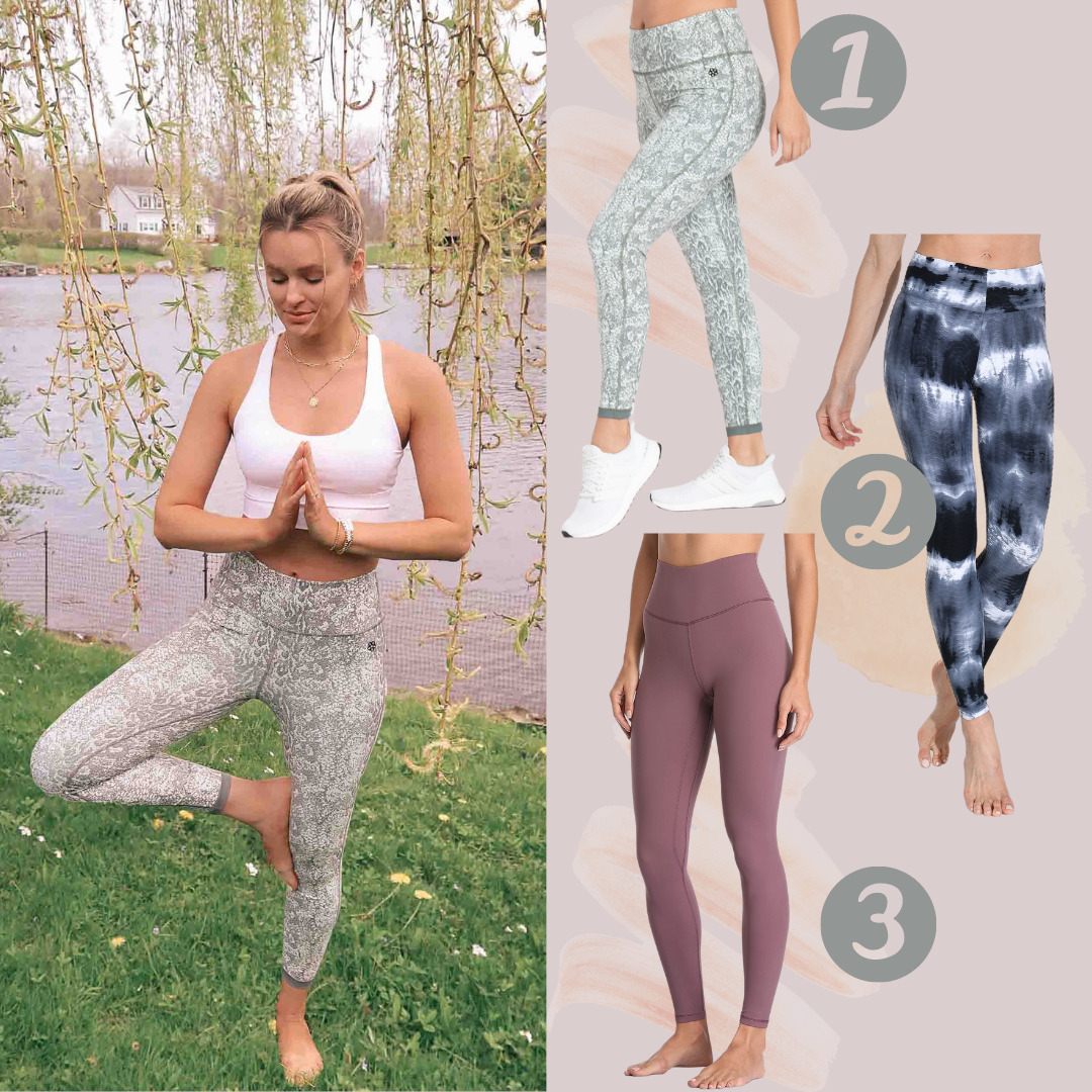 three of the best yoga pants